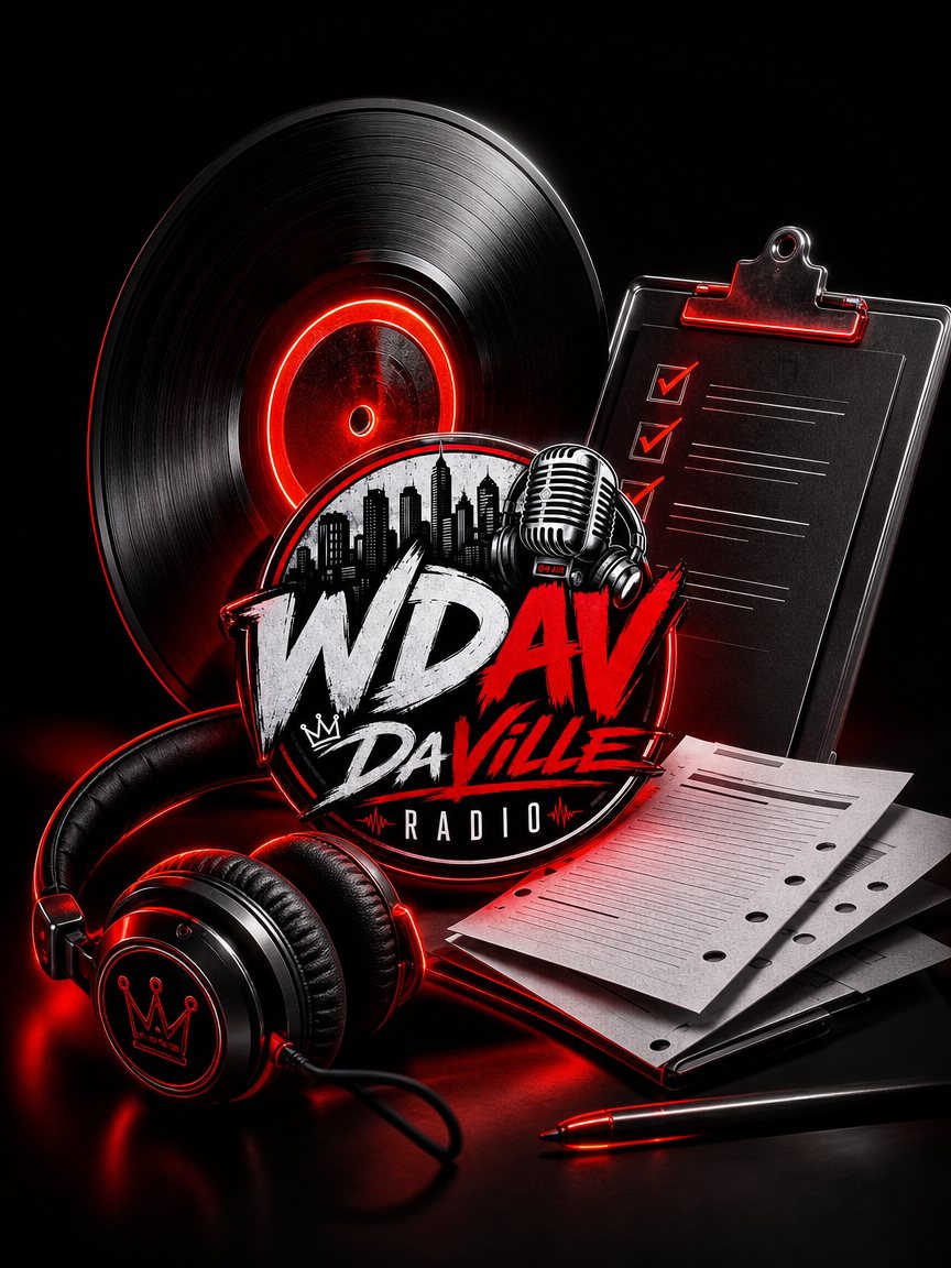 Release Registration Kit cover, Da Ville Radio